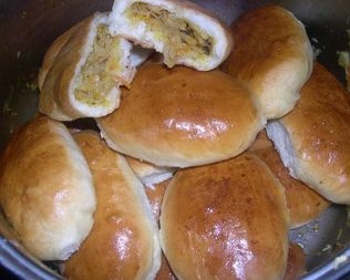 Пирожки с капустой