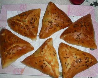 Пирожки с картофелем и мясом