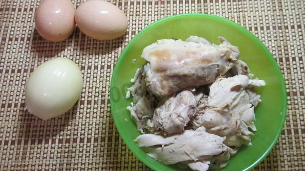 пирожки с курицей на сметане без дрожжей