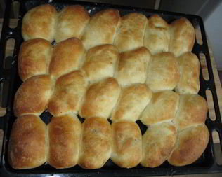 Пирожки с рисом и грибами