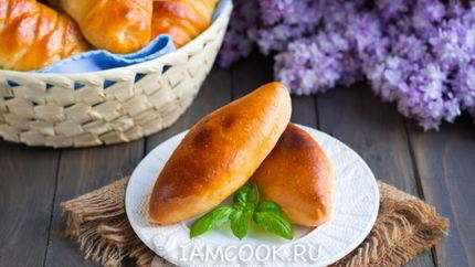 Пирожки с рисом и яйцом