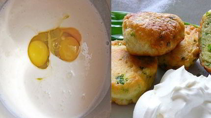 Пирожки с яйцом и луком