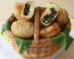 Пирожки со щавлем