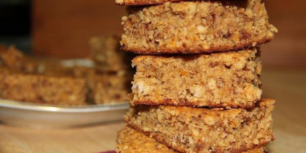 Рецепт апельсинового брауни с грецкими орехами