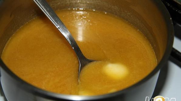 апельсиновый брауни с грецкими орехами