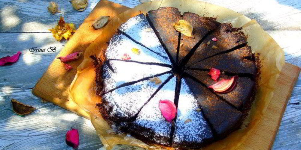 Рецепт безглютенового брауни с бананом