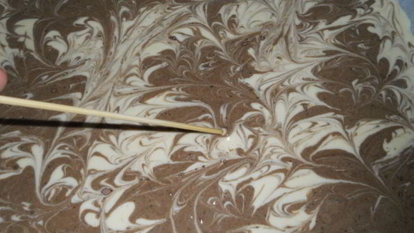 бисквитные пирожные с заварным кофейным кремом