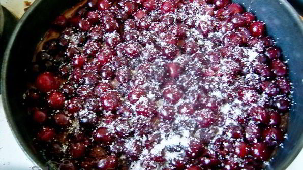 брауни с творожно-вишневой начинкой