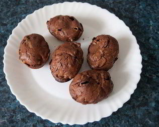 Брауни-яйцо