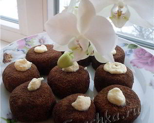 Пирожное Картошка с кремом