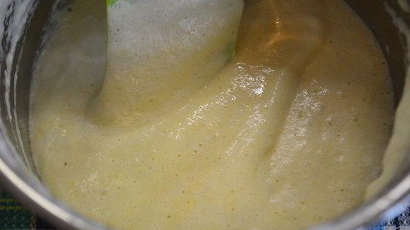 пирожное клубничный рассвет