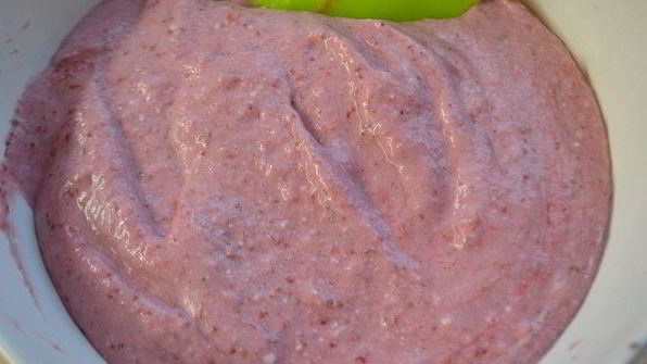 пирожное клубничный рассвет