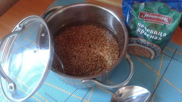 постные пирожные из красной чечевицы