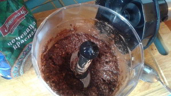 постные пирожные из красной чечевицы