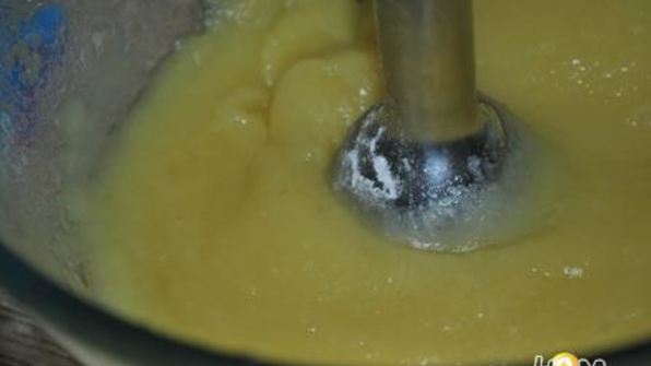 швейцарские заварные пирожные с яблочным кремом