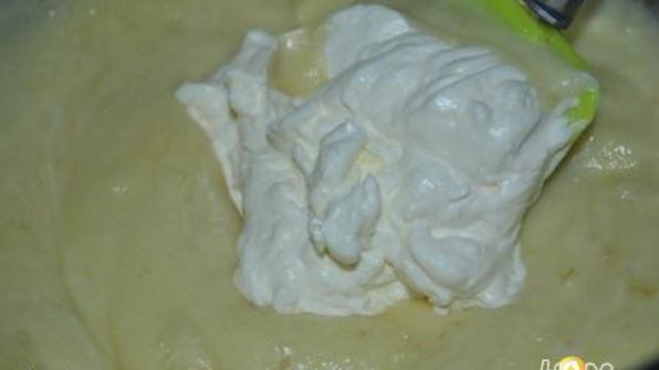 швейцарские заварные пирожные с яблочным кремом