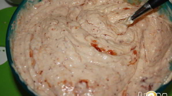 творожное пирожное на печенье