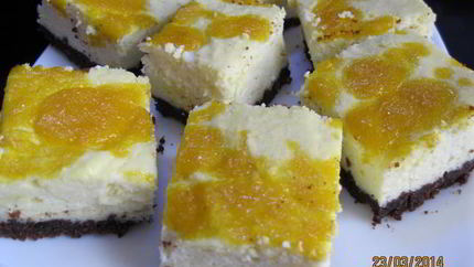 Творожное пирожное