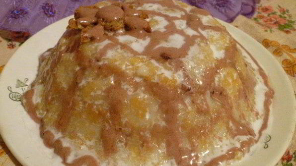 тыквенные пирожные с сахарной глазурью