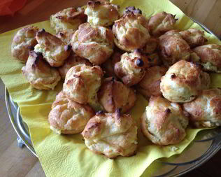 Заварные пирожные с ванильным кремом