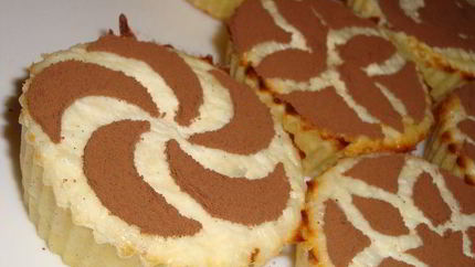 Живописное пирожное