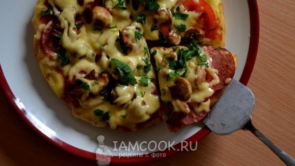 быстрая пицца в мультиварке