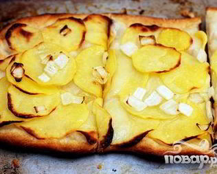 Картофельная пицца