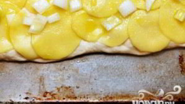 картофельная пицца