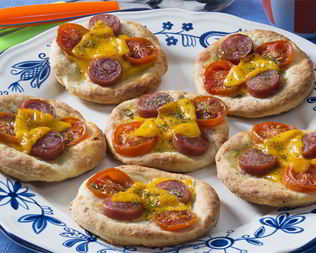 Мини-пицца домашняя