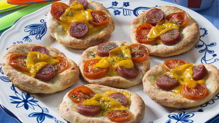 Мини-пицца домашняя