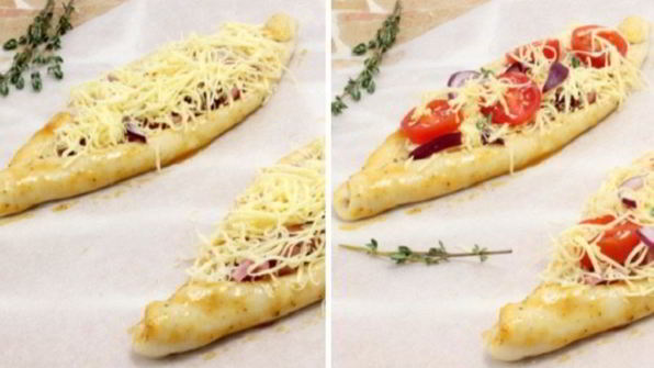 мини-пиццы в духовке