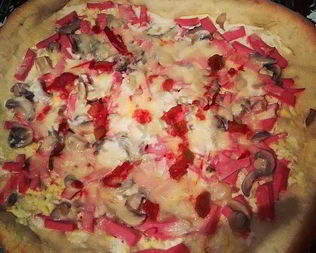 Нежная пицца