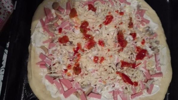 нежная пицца