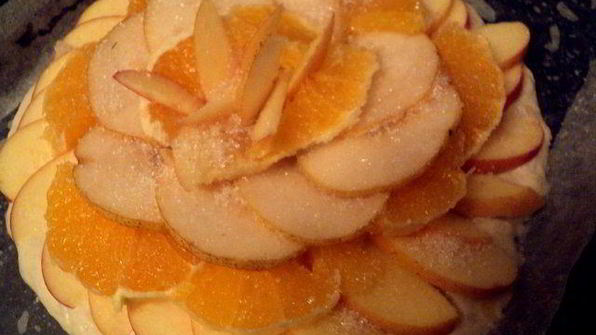 пицца фруктовая