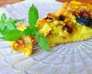 Пицца из кабачков в духовке с сыром