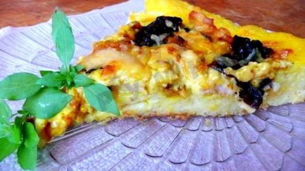 пицца из кабачков в духовке с сыром