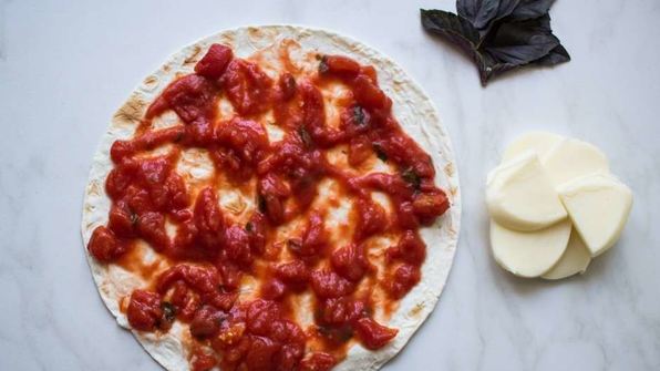 пицца из лаваша