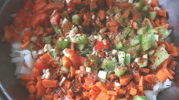 пицца кальцоне по-мексикански