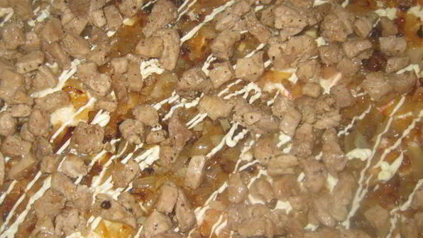 пицца на домашнем дрожжевом тесте