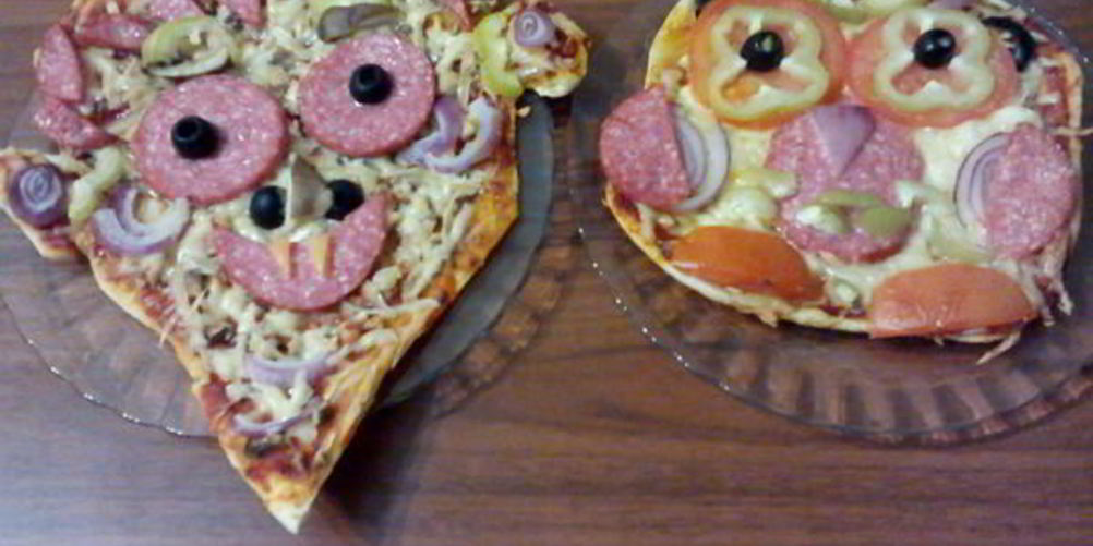 Рецепт пиццы на хэллоуин — дракулы и совы