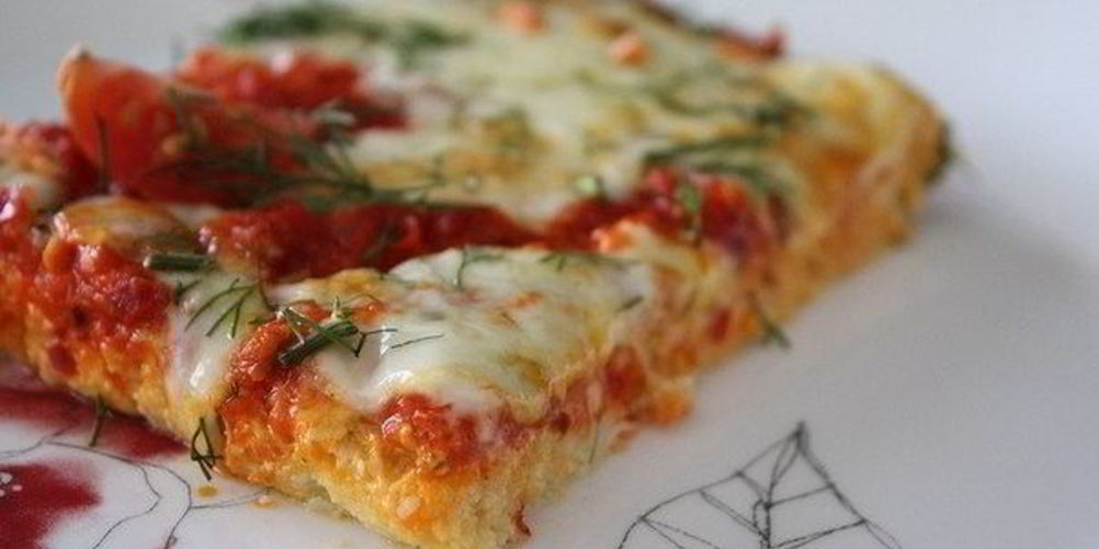 Рецепт пиццы на основе цветной капусты