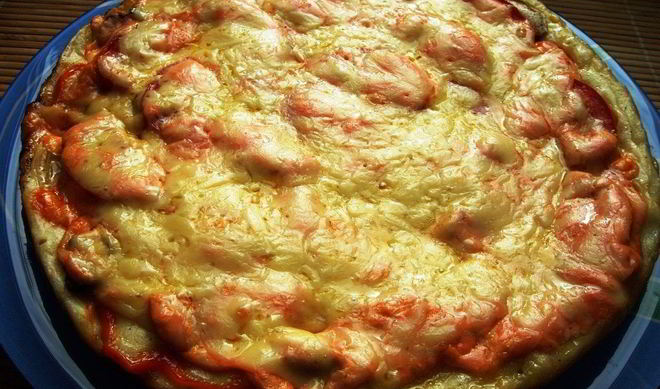 Пицца на сковороде