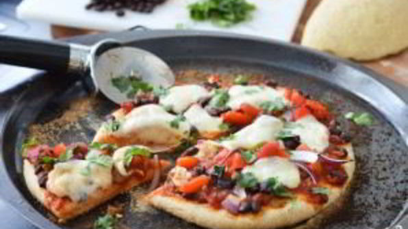 пицца на толстом тесте