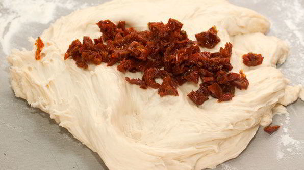 пицца с авокадо