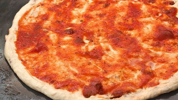 пицца с авокадо