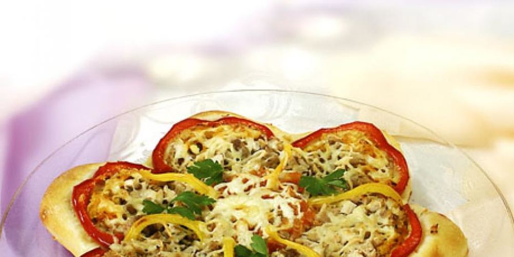 Рецепт пиццы с курицей и майонезом