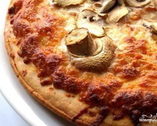 Пицца с шампиньонами