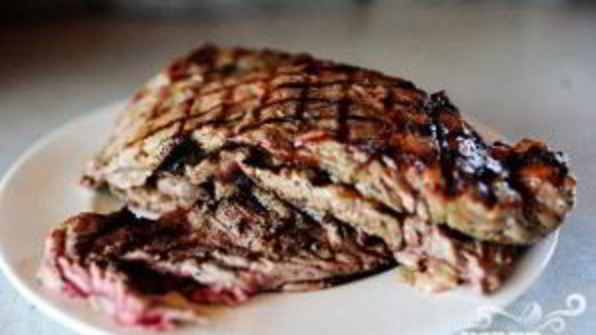 пицца со стейком