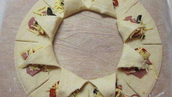 пицца солнце