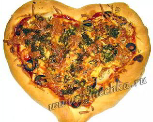 Пицца Валентинка